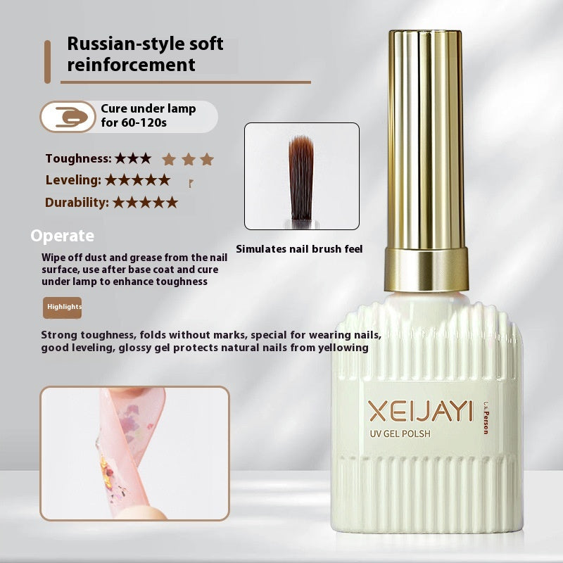 Nail Tip Adhesive & Reinforced Seal Layer Gel for Nail Art - 15g