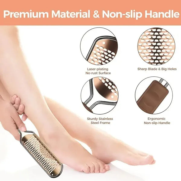 Professional Foot File and Callus Remover - 13 Pcs Set