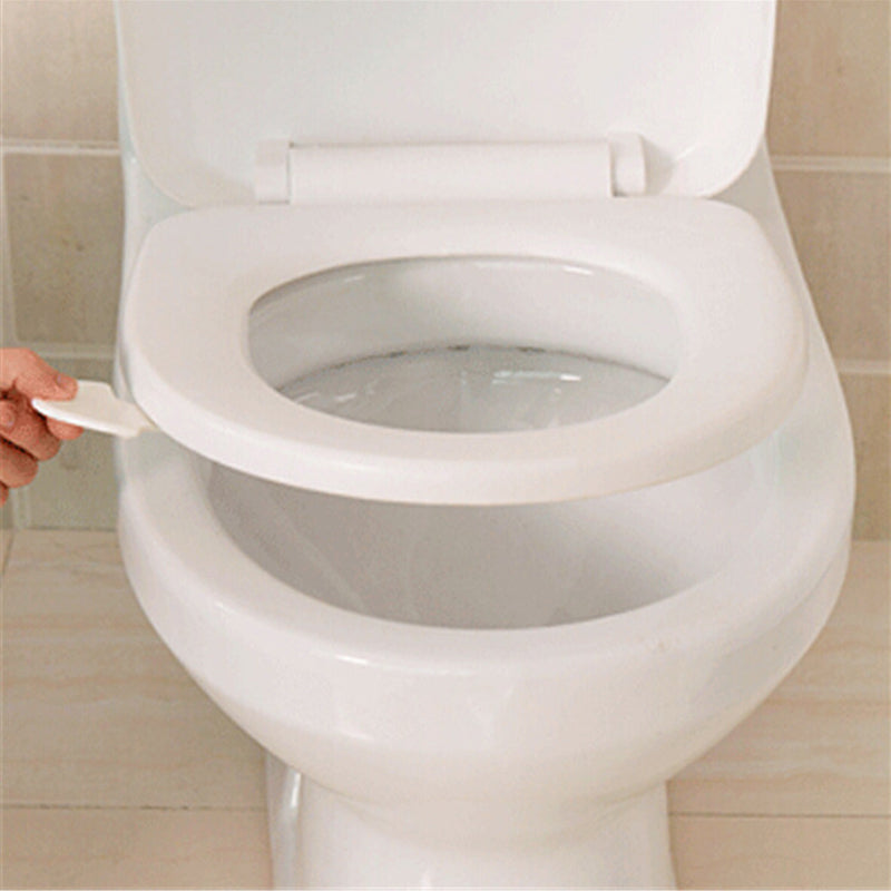 Portable Toilet Lid Lifter - Hygienic Bathroom Accessory, White