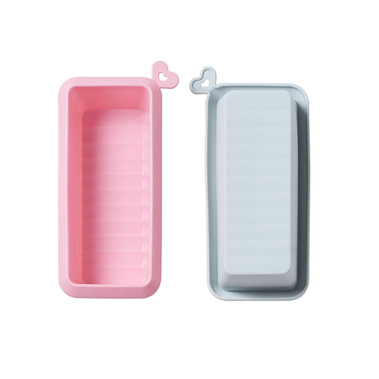 Silicone Rectangular Baking Pan Mold for Bread & Cake - Oven Safe