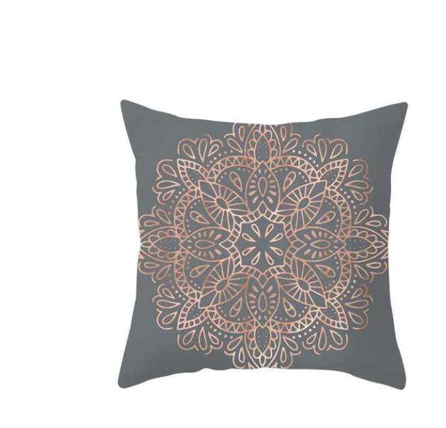 Black Linen Pillowcase 45x45cm - Simple & Comfortable Home Decor