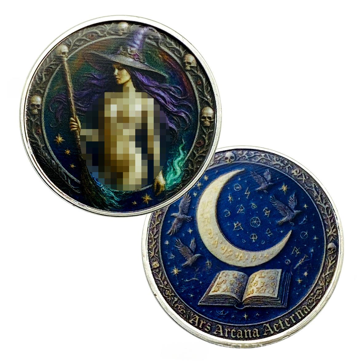 Commemorative Challenge Coin for The Witch's Night of the Deer - Lucky Wanderer