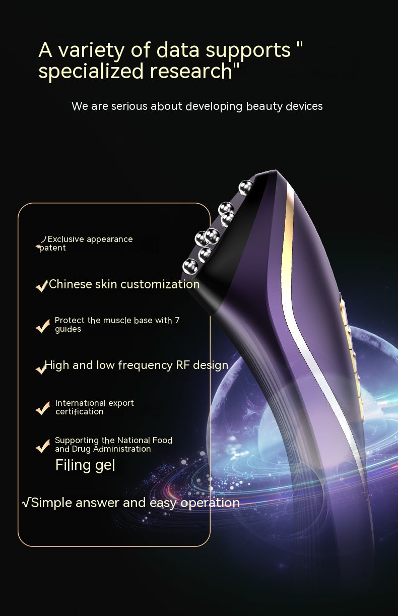 Micro-Current RF IPL Skin Care Device for Face Lifting and Rejuvenation