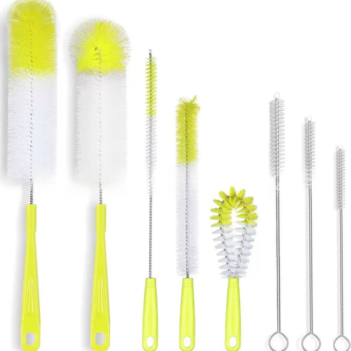 Long-Handled Insulated Cup Cleaning Brush Set - Multi-Color Household Tool