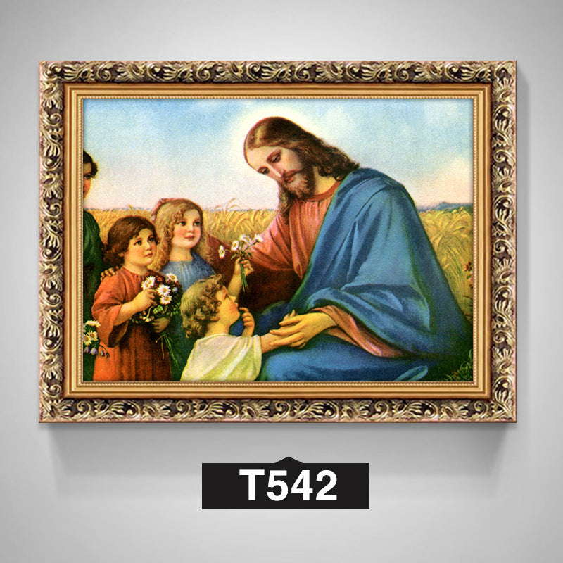 European Style Canvas Oil Painting for Living Room Bedroom Dining Room Wall Decor