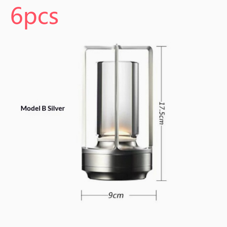 Portable Touch Control LED Night Light with 5000mAh Battery for Bedroom Camping & Home