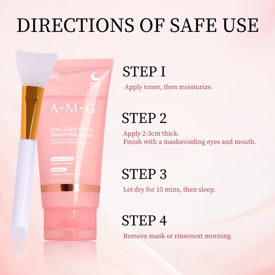 Deep Cleansing Facial Mask - Night Skin Repair Tearing Mask 75ml
