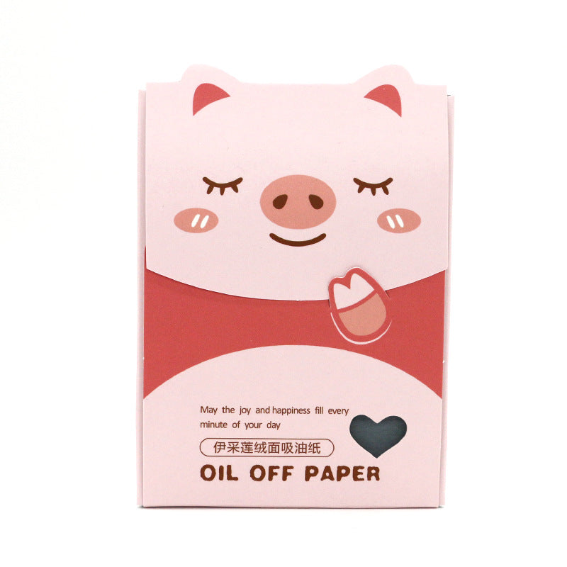 Oil-Absorbing Facial Sheets 100 Pieces for Oily Skin Summer Refresh