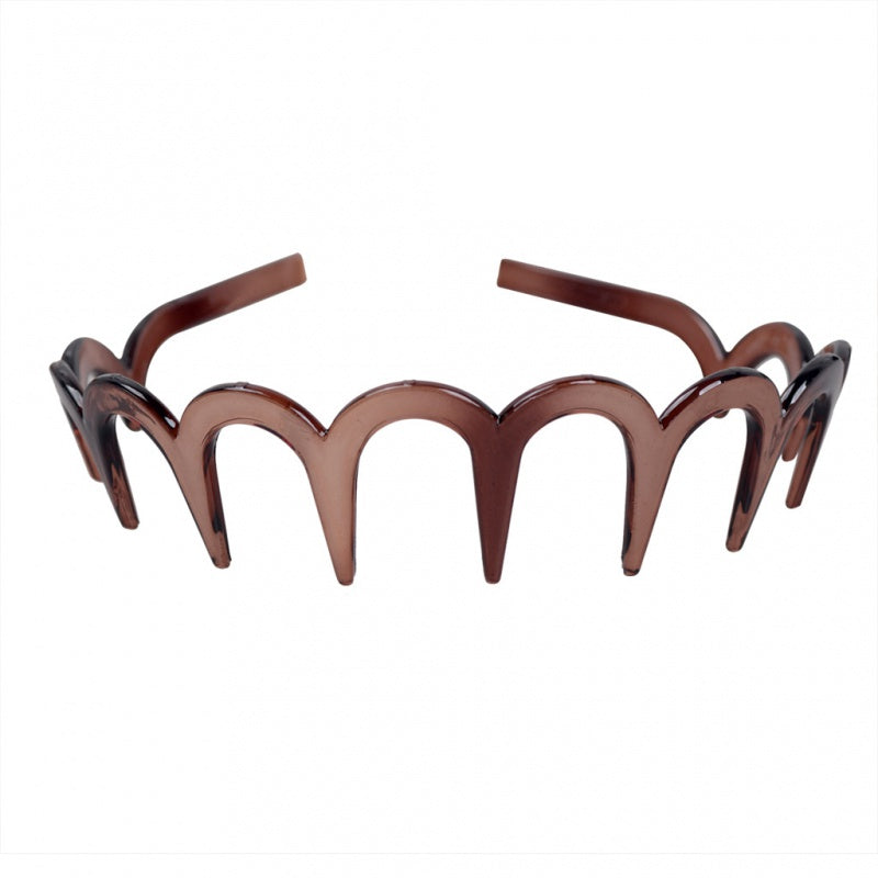 Drop-Resistant Toothed U-Shaped Hair Headband for Hair & Beauty