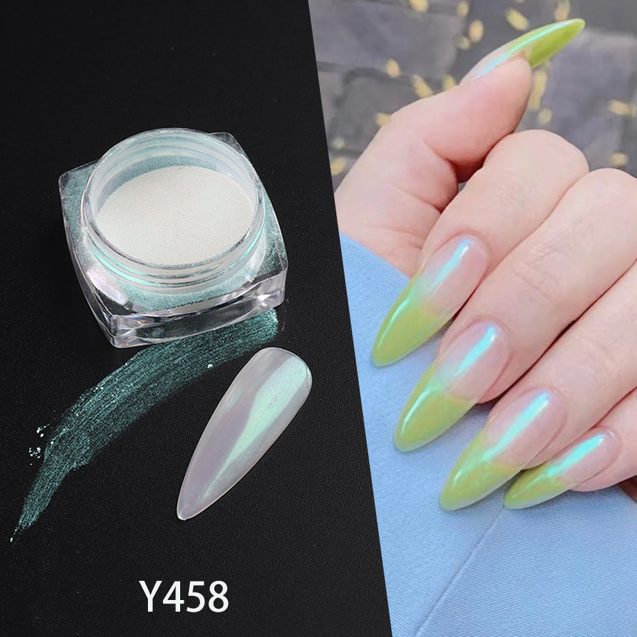 Aurora Pearl Moonlight Powder Nail Art Decorations - DIY Nail Embellishments
