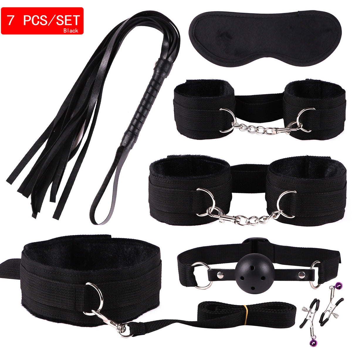 Adult Bondage Nylon Leather Suit Set - Multiple Variants