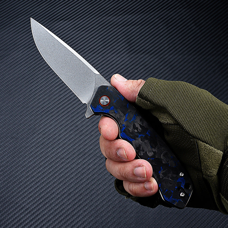 Folding Knife with High Hardness Blade and Handle Options - Kitchen Utility Tool