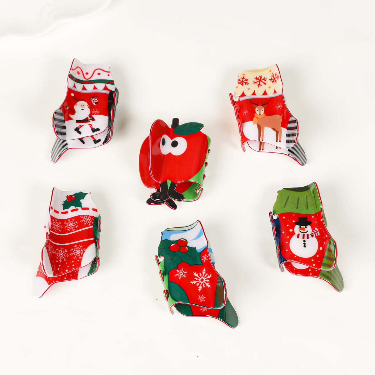 Cute Cartoon Christmas Hairpin