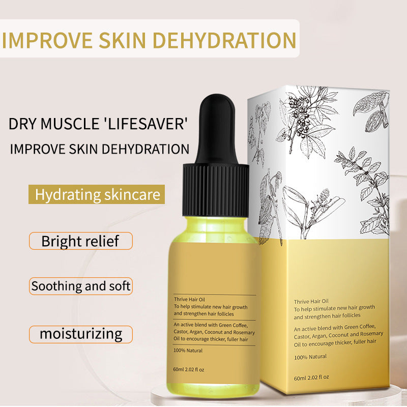 Hair Growth Oil with Castor & Rosemary - 60ml