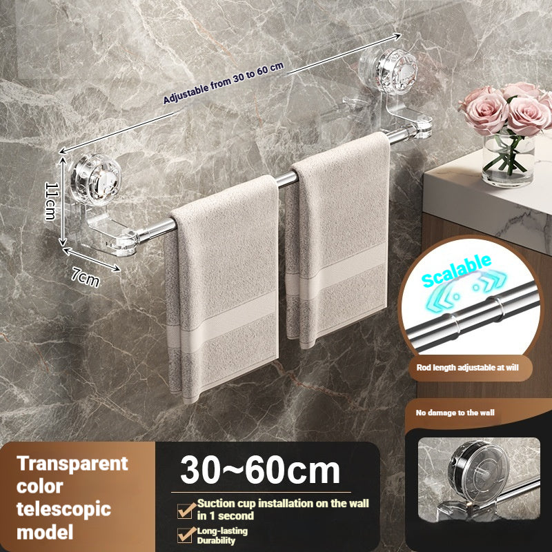 Wall-Mounted Bathroom Slipper Rack No Drilling Needed Storage