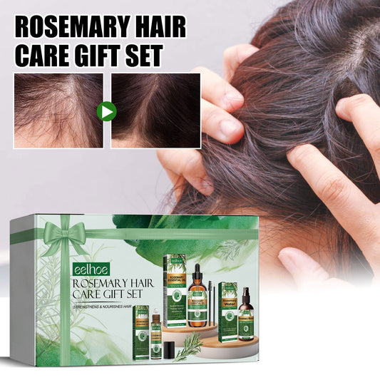 Rosemary Hair Care Gift Set - 3 Box Hair Treatment Kit for Healthy Hair