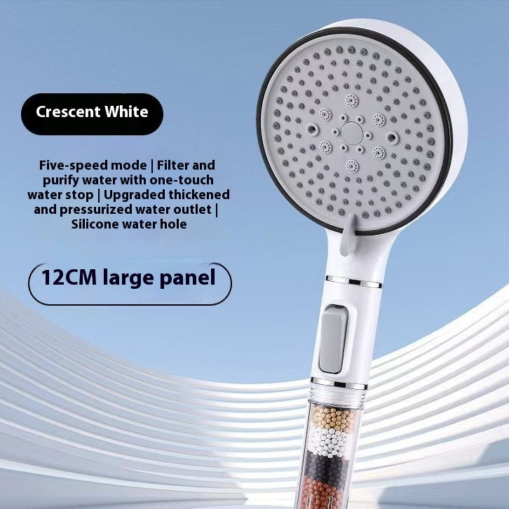 Adjustable Shower Nozzle Filter Spray for Bathroom Household