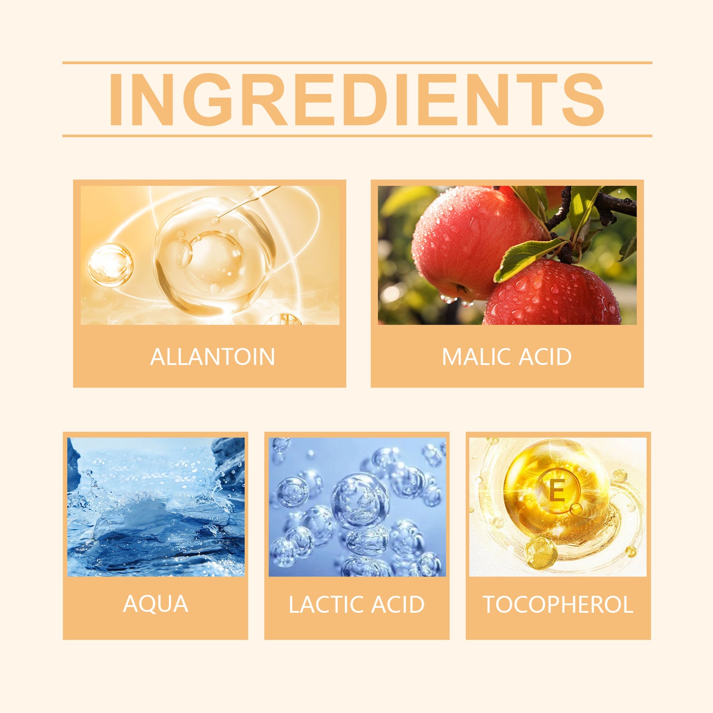 Exfoliating Skin Repair Cream with Vitamin E and Lactic Acid