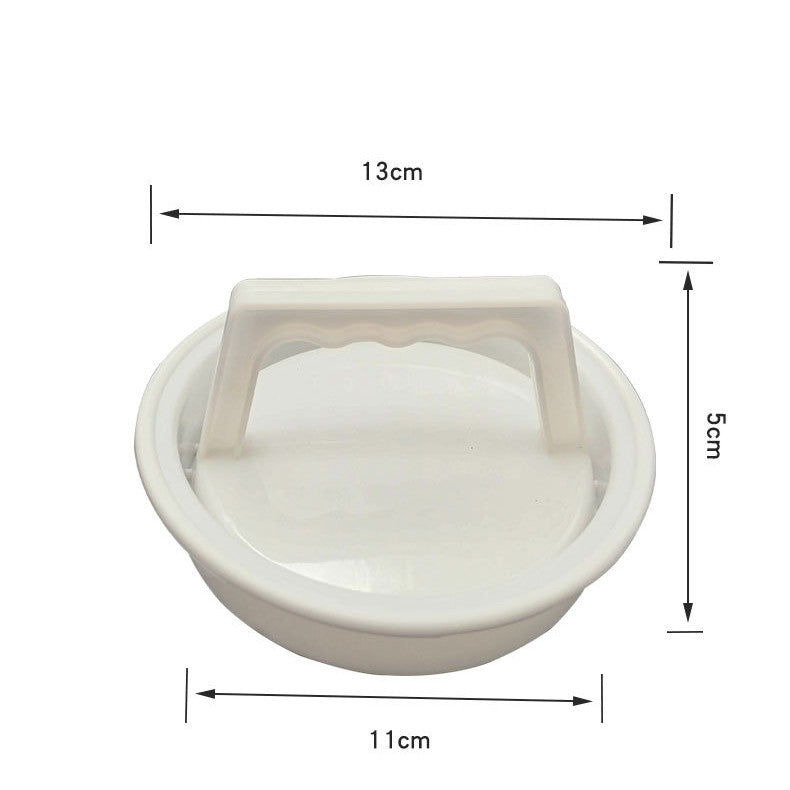 Multifunctional Burger Patty Press Kitchen Tool 13x5cm Food Mold