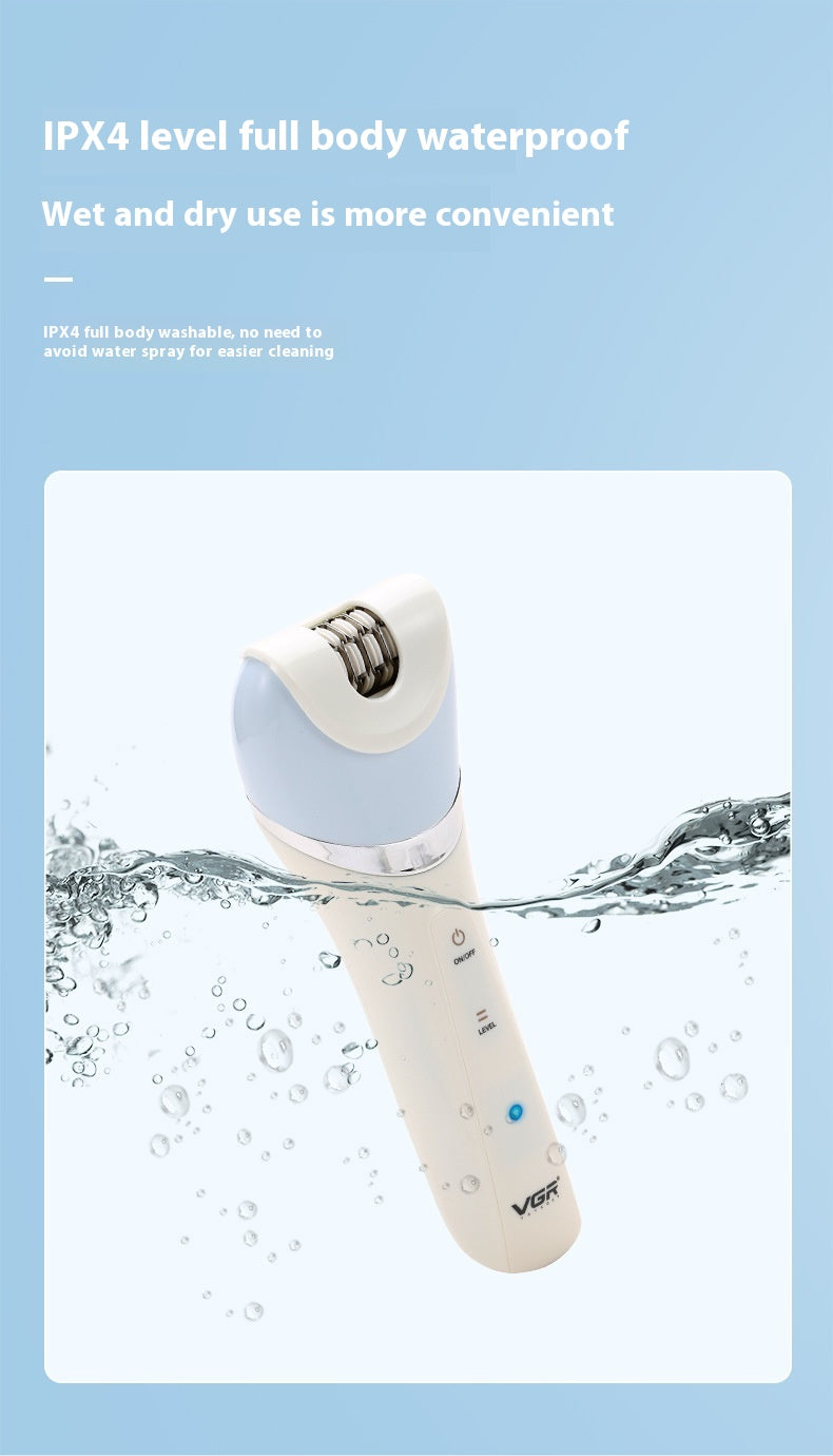 5-in-1 Electric Lady Shaver & Hair Remover – IPX4 Washable