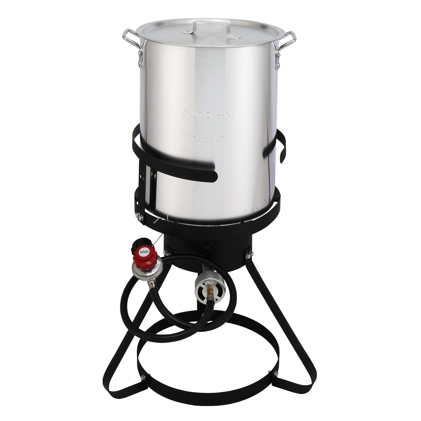 30QT Turkey Fryer & 10QT Fish Pot Set - Outdoor Cooking