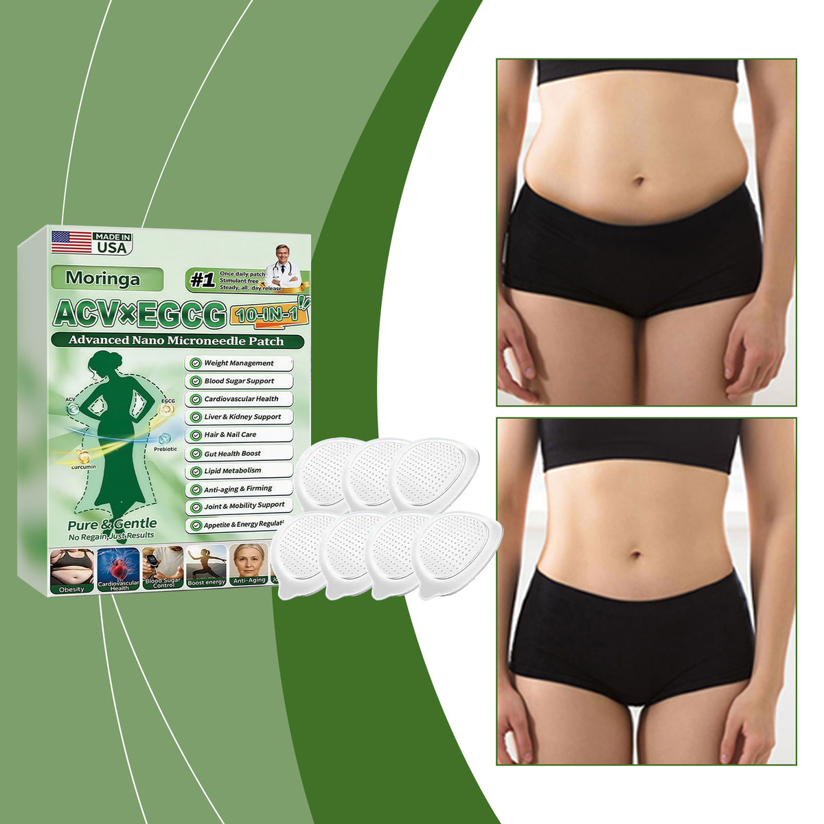 Body Slimming Patch - 7 Pieces