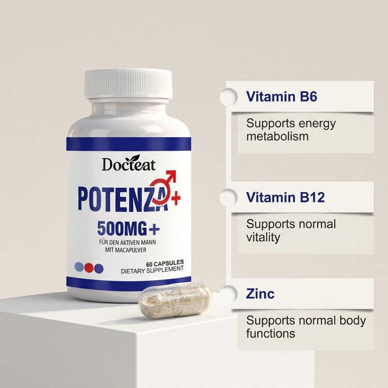 Men's Energy Support Capsules - 60 Count