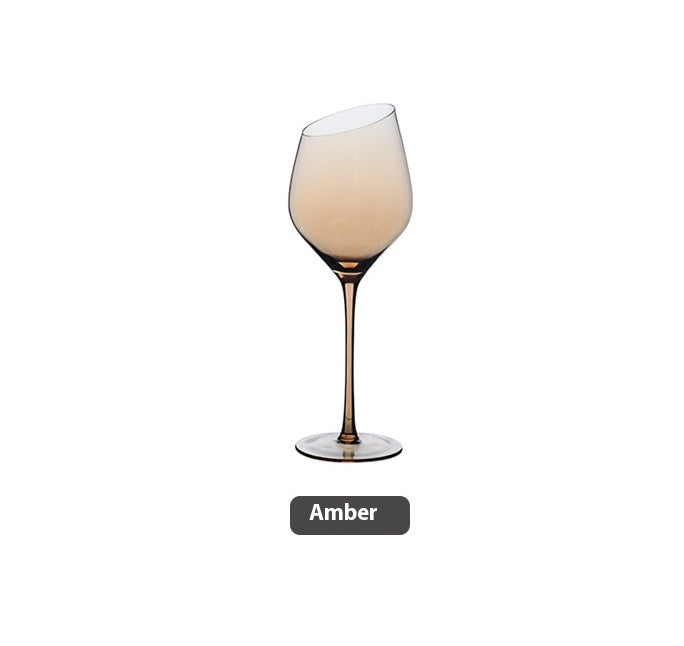Beveled Crystal Wine Glass Set - Red, Champagne & Big Belly Styles