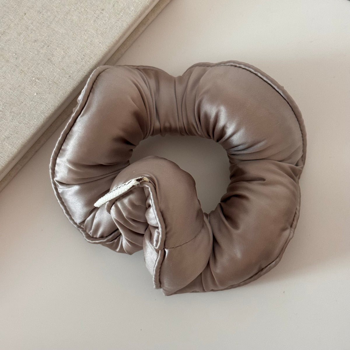 Fabric Hair Ring - Handmade Hair Accessory