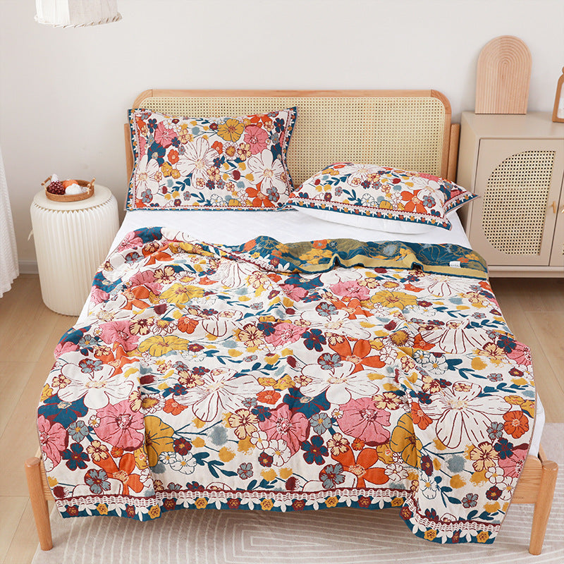 Universal Four Seasons Towel Quilt for Home Bedding