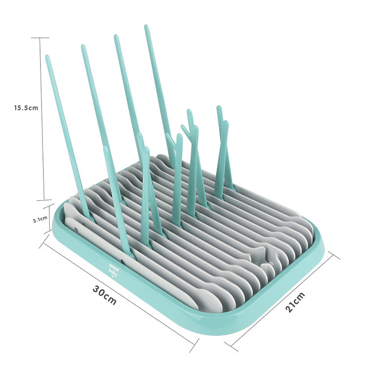 Multifunctional Portable Bottle Drying Rack for Baby & Kitchen Use