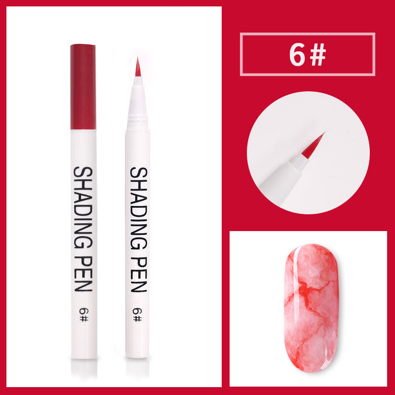 Nail Art Shading Fluid Pen Set for Professional Manicure and Nail Design