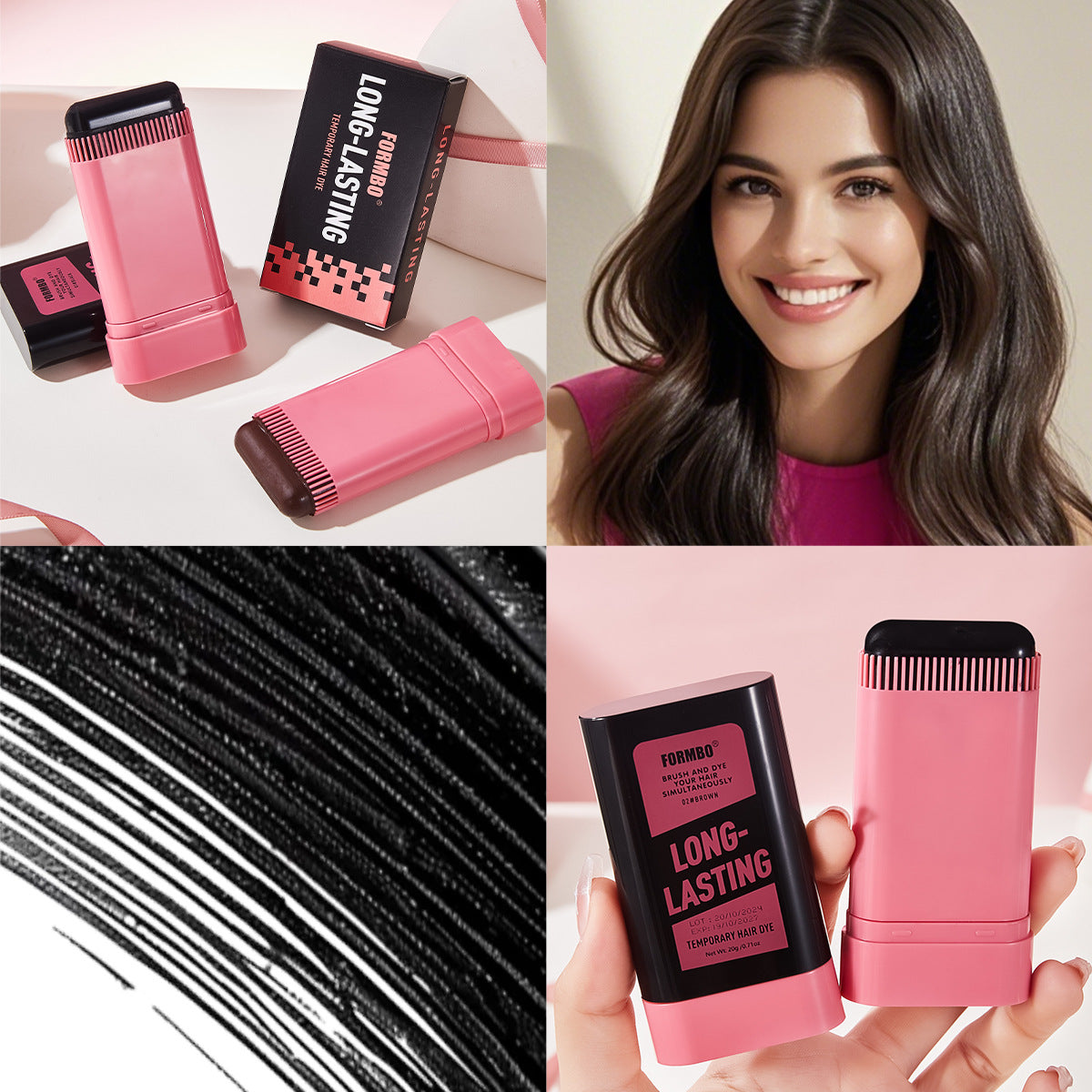 Hair Stick Disposable Covering Gray