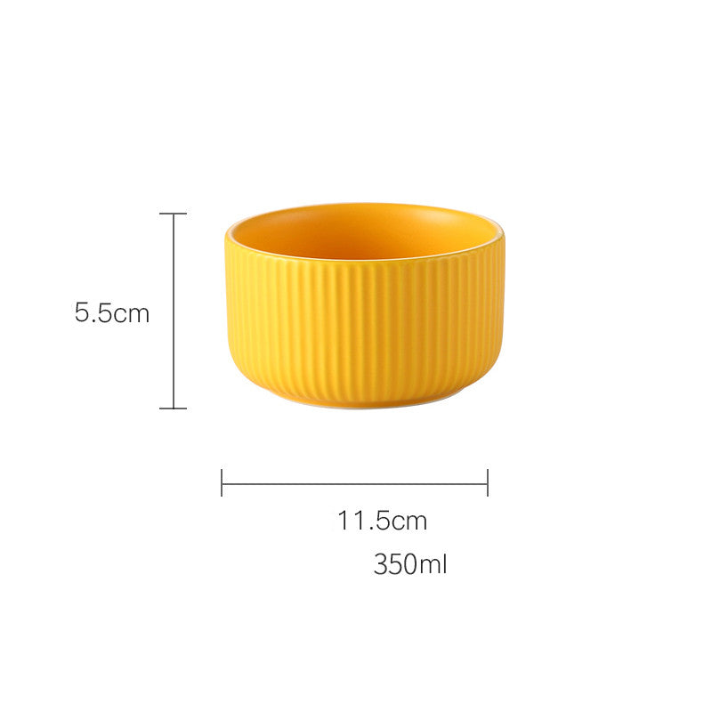 Ceramic Oven Baking Bowl Set - Food Safe, Multi-Size & Color Options
