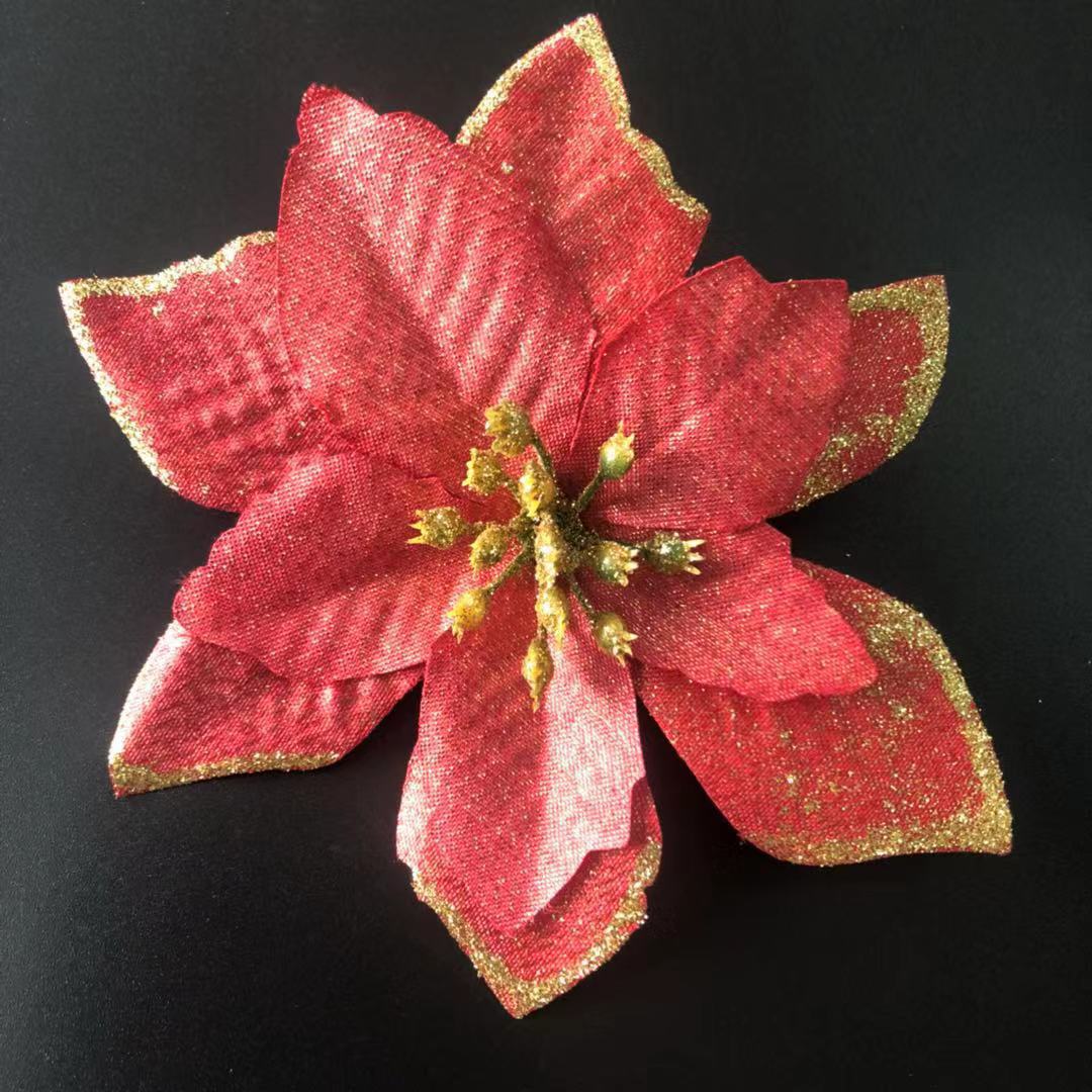 Christmas Gold Powder Side Accessories - Festive Decor for Holiday Celebrations