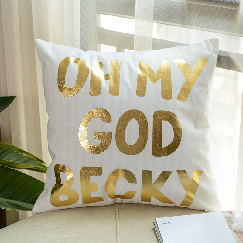 Modern Decorative Pillow Cover 45x45cm Geometric Abstract Style