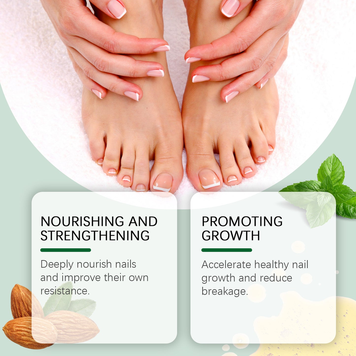 Nail Care Solution - Gentle Repair & Nourishing Treatment for Nails, 30ml