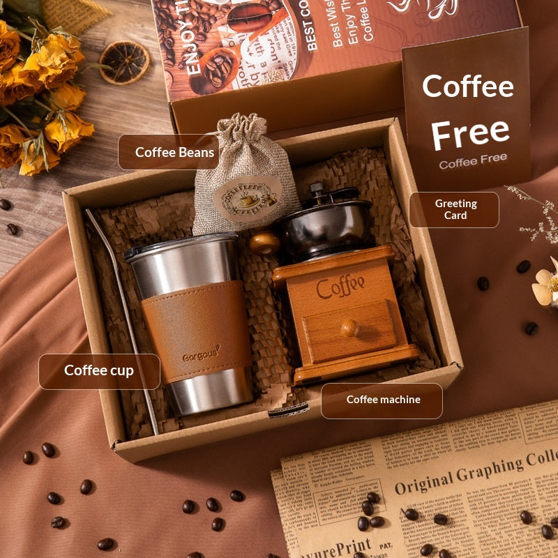 Modern Coffee Machine Gift Set - Multiple Styles