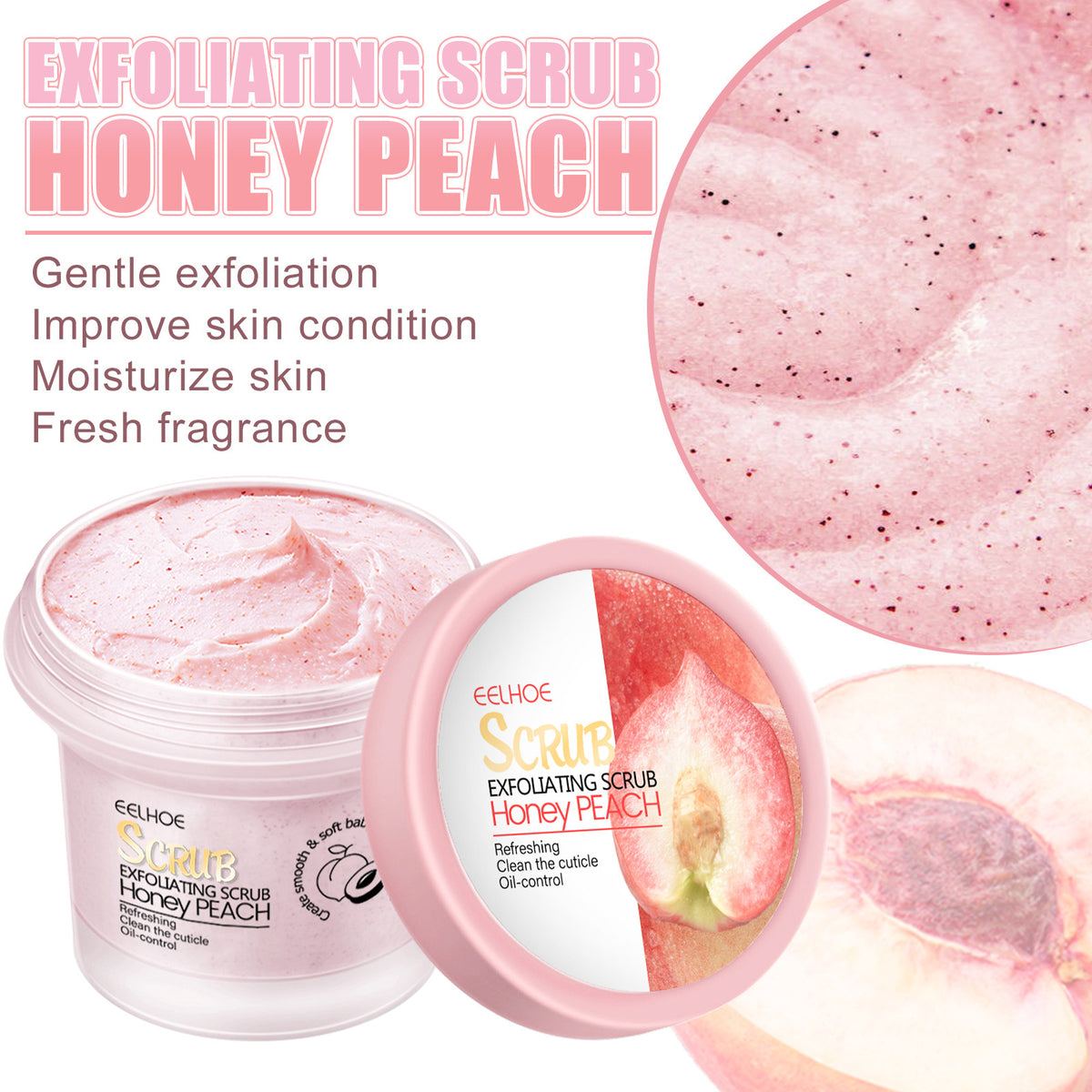 Body Scrub Exfoliant for Keratosis Pilaris & Soft Skin – 100g