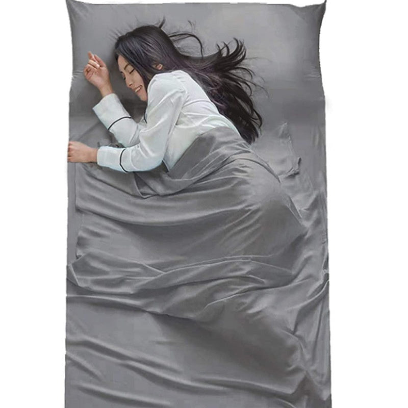 Ultra-Light Cotton Sleeping Quilt Cover - Anti-Dirt Travel Bed Sheet