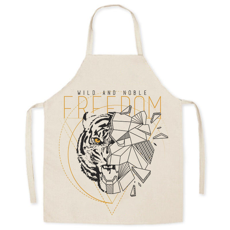 Funny Cartoon Apron for Kids and Adults - Creative Animal Design
