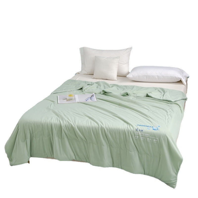 Ice Silk Summer Quilt with Cooling Feel - Maternal & Child Grade Bedding Set