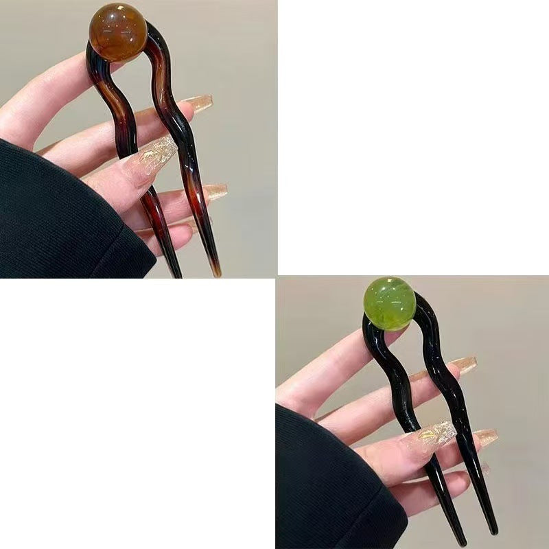Retro U-Shaped Hair Pin Barrettes - Simple Hair Accessories