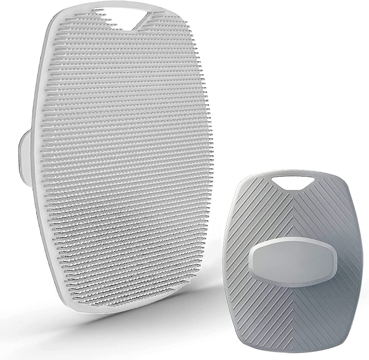 Polygonal Silicone Bath Brush - Portable Shower Massage Brush