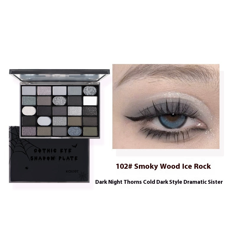 Goth Eye Shadow Palette - Multi-purpose Shimmer Matte Color Set for Eye Makeup