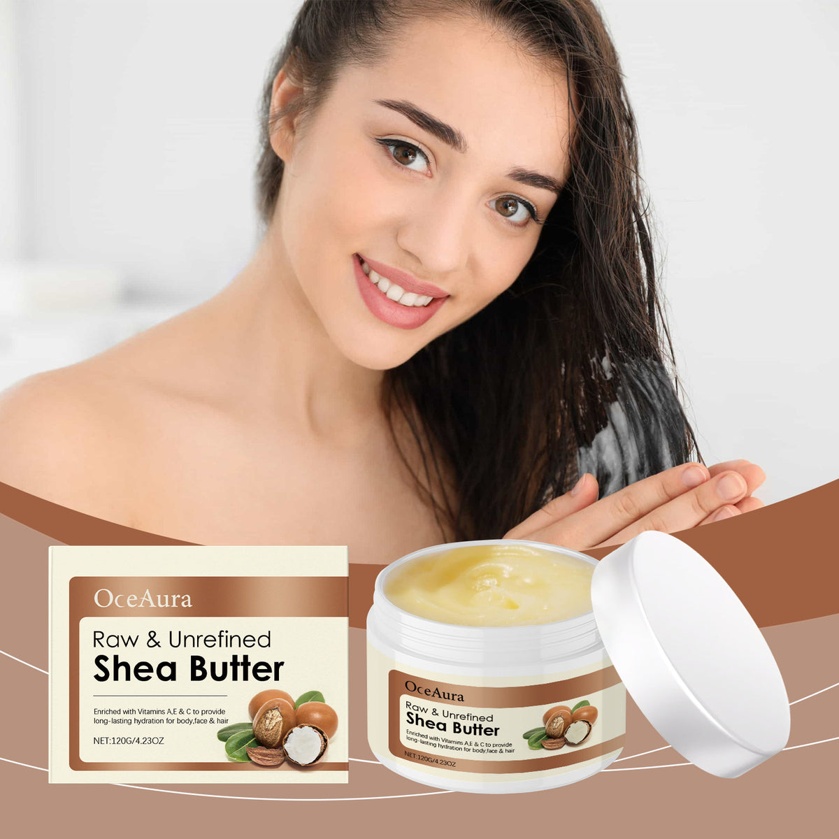 Moisturizing Body and Skin Care Cream - 120g Hydrating Lotion for Lasting Moisture