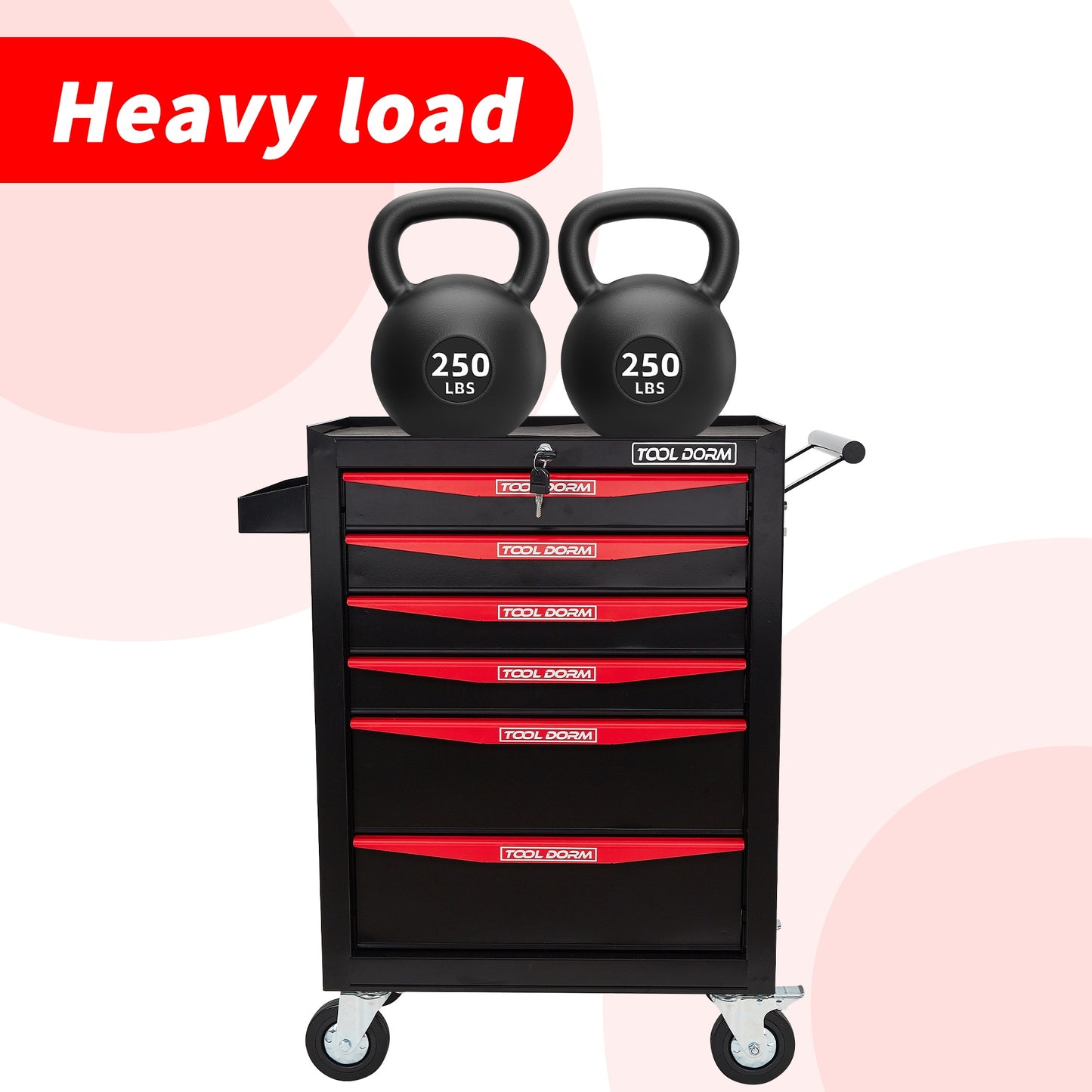 Tool Cabinet 21inch With Wheel And Drawers