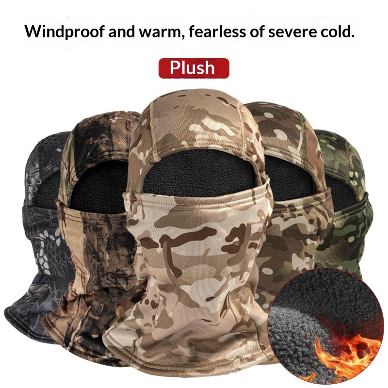 Polar Fleece Thermal Windproof Face Mask for Cold Weather, Unisex
