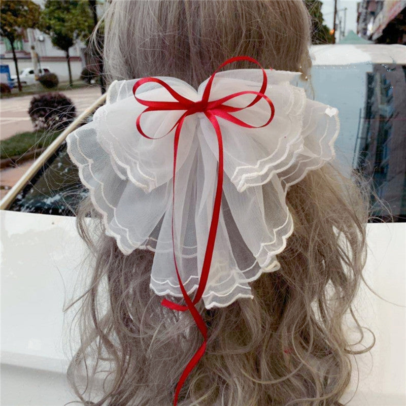 Sweet Bow Hair Clip Ponytail Hairpin - Multiple Styles