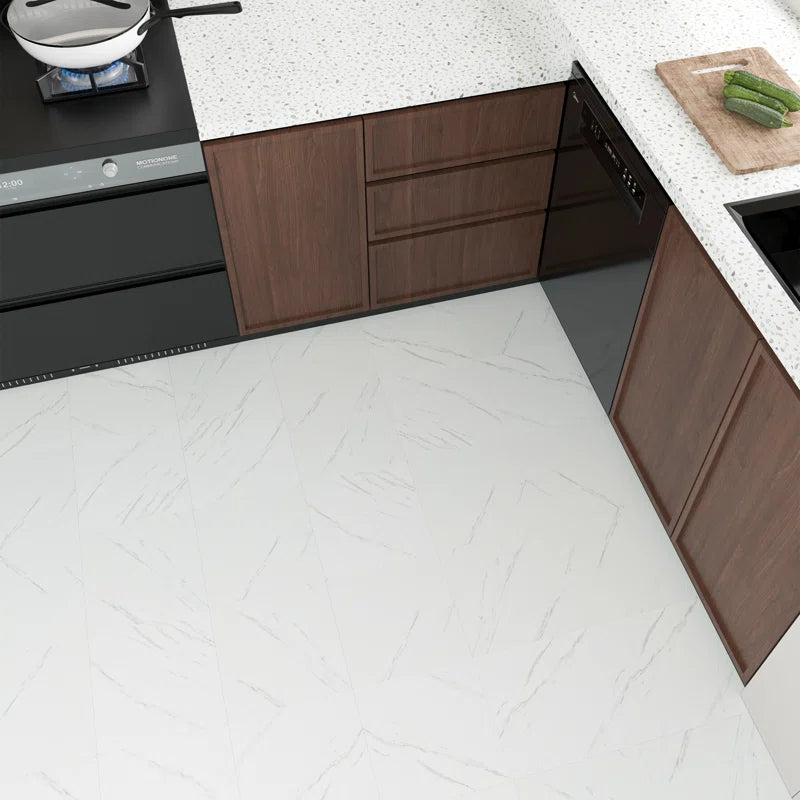 Peel and Stick Vinyl Floor Tiles - 36 Sq. Ft. - 12x12 Inches